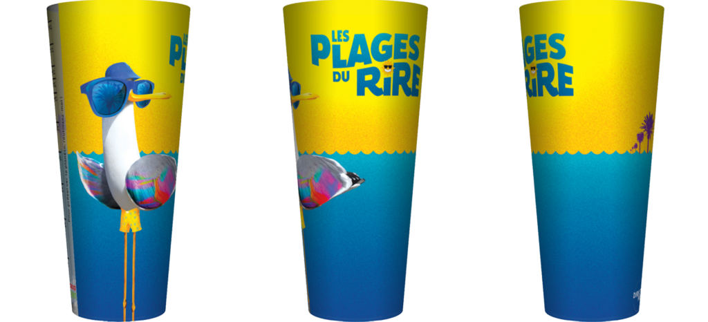 Gobelet les Plages du Rire